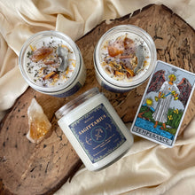 Load image into Gallery viewer, SAGITTARIUS ZODIAC CRYSTAL CANDLE