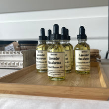 Load image into Gallery viewer, LAVENDER EUCALYPTUS CRYSTAL MASSAGE OIL