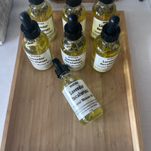 Load image into Gallery viewer, LAVENDER EUCALYPTUS CRYSTAL MASSAGE OIL