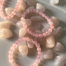 Load image into Gallery viewer, ROSE QUARTZ BRACELET