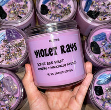 Load image into Gallery viewer, VIOLET RAYS RITUAL CANDLE