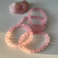 Load image into Gallery viewer, ROSE QUARTZ BRACELET
