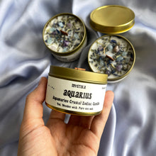 Load image into Gallery viewer, AQUARIUS CRYSTAL ZODIAC MINI