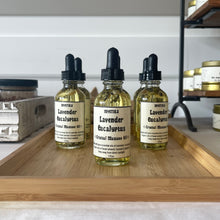 Load image into Gallery viewer, LAVENDER EUCALYPTUS CRYSTAL MASSAGE OIL