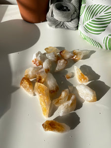 RAW CITRINE POINTS
